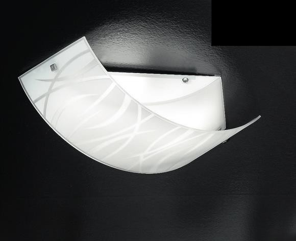Illumina il tuo Bagno con Agnese: Plafoniera Moderna Vetro Bianco