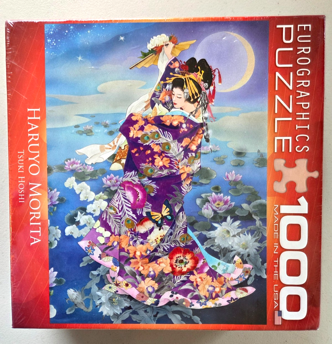 TSUKI HOSHI by HARUYO MORITA, NEW Sealed 1000 Piece Jigsaw Puzzle
