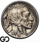 1931-S Buffalo Nickel, Better Denver Date