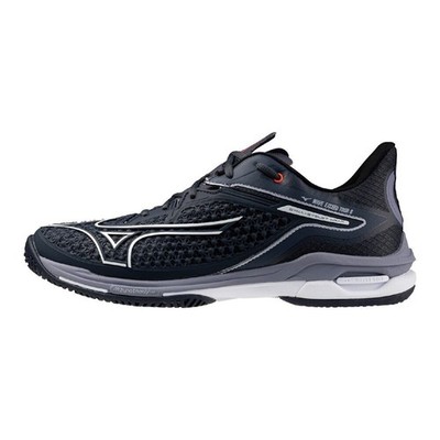 Mizuno Tennisschuhe WAVE BEYOND TOUR 6 AC 61GA247005 grau/marine E 2025AW