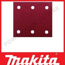 Image of 10 X Makita 120 Grit 114mm X 101 1/4" Sheet Palm Sander Sanding Sheets BO4555