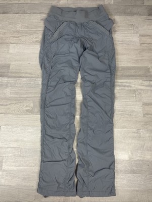 Lululemon Quick Step Track Yoga Pants Charcoal Sz 4