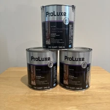 ProLuxe PLX010/04 1 Qt Clear Gloss Wood Finish Brushing Lacquer -Pack of 1 w-8-a