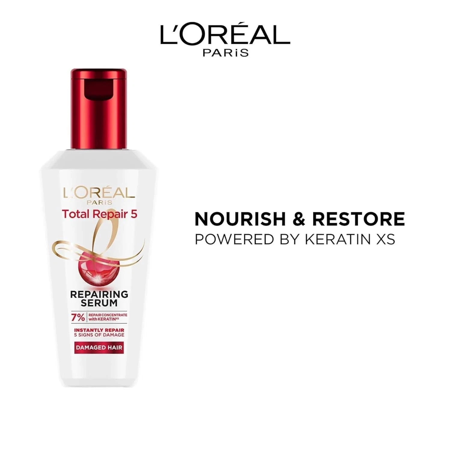 L'Oreal Paris Total Repair 5 Hair Serum For Damaged Hair 80 ml