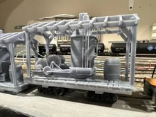 On30 Logging Steam Donkey Car