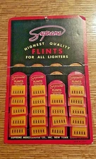 (19) Packs 'Supreme ~ Highest Quality Flints for All Lighters' on Retail Card
