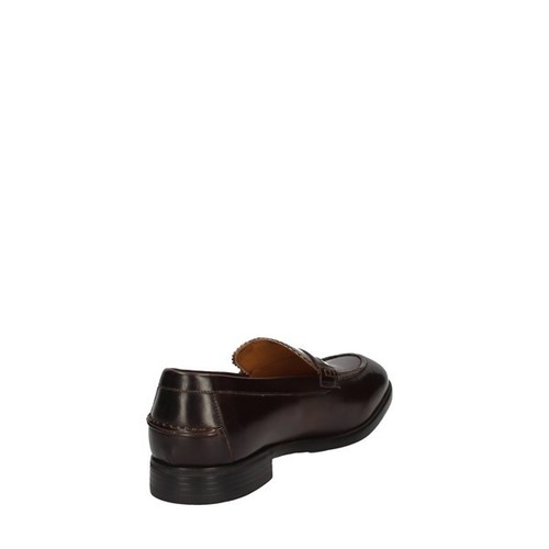 SCARPE MOCASSINO CASUAL UOMO CAMPANILE 9751 PELLE MARRONE ORIGINALE PE NEW - Picture 3 of 6