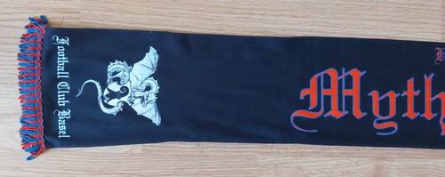 Football scarf ultras FC Basel 1893, hooligans Mythos soccer scarves - Picture 7 of 9