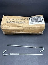 Coghlans 7" Steel Tent Pegs (Bulk Pack of 80) *NEW*