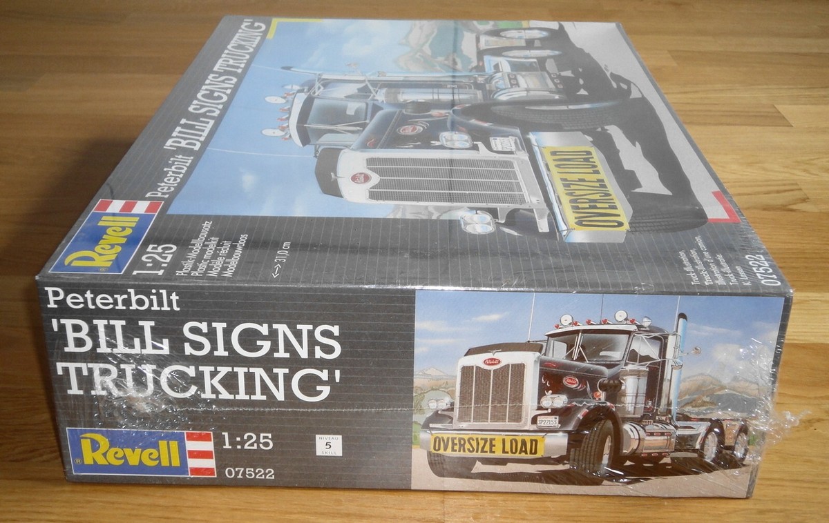プラモデルPeterbilt BILL SIGNS TRUCKING1:25 Revell Peterbilt 'BILL SIGNS TRUCKING' 1:25 sealed | eBay