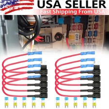12V Car Add-a-Circuit Fuse Adapter Standard Mini Micro2 APS ATT Tap Blade Holder