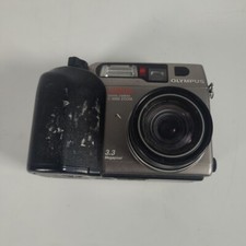 Olympus Camedia C-3000 Zoom 3.3MP Compact Digital Camera Silver Spares Repair