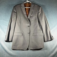 Jos A Bank Mens Suit Gray Long Sleeve Button Closure Joseph Slim Fit Size 42R