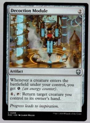 Decoction Module 0288 Uncommon Non Foil Modern Horizons 3 MTG Near Mint