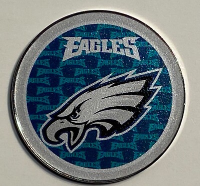 Philadelphia Eagles - NFL - NEW Pro size 32mm Slim - Golf Ball Marker
