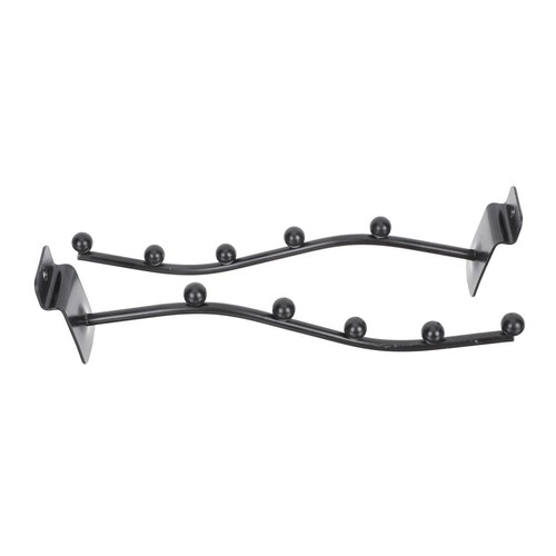 2 Pcs Groove Plate Flute Rack Clarinet Wall Mount Trumpet Stand Holder - Bild 6 von 12