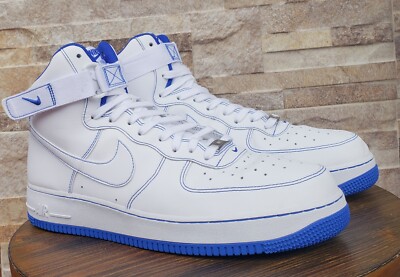 Nike Air Force High 07 *CV1753-101* Blanc Racer Bleu Homme 2021