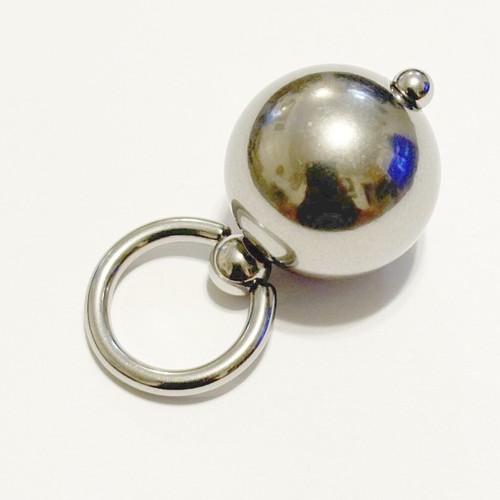 Guiche Piercing 10g 1/2" CBR with 3/4" Stainless Steel Weight Ball. - Picture 6 of 14
