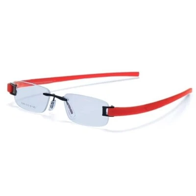RSINC Rahmenlose -frame-eye-glass- Schwarz - Rot 50-18-135 Tag A1
