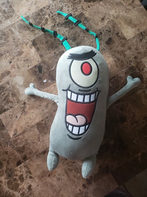 Nickelodeon Sponge Bob Square Pants Plankton plush stuffed animal 13