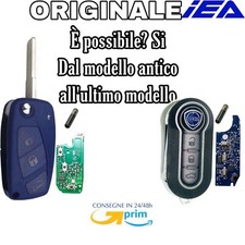 🇮🇹Chiave telecomando per LANCIA Y musa delta ect Con CHIP- Diventa new MODELLO