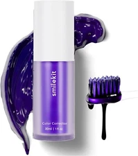 Hismile  V34 Colour Corrector Purple Teeth Whitening Tooth Stain Removal 30ML