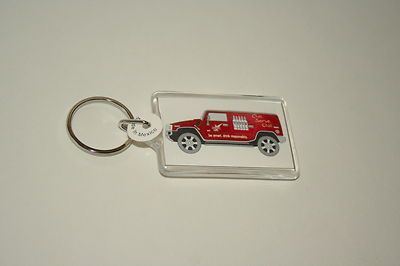 2 Smirnoff Ice Hummer H2 Drive Responsibly Promo Plastic 2000s Key Chain New NOS