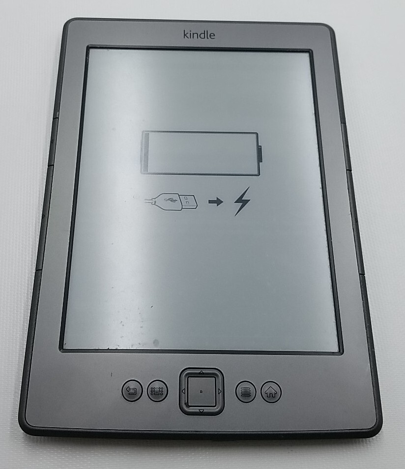 4th Gen Kindle Reader 6 Inch Wi-Fi Graphite Model D01100 Tested-image