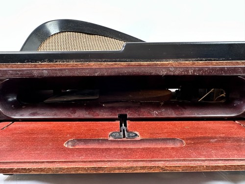 Vintage Mid Century Modern Philco BOOMERANG Tube Radio Record Player 49-1401 - Picture 7 of 8