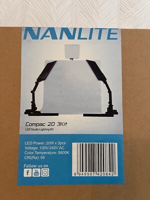 Đèn LED Nanlite Compac 20 | Chính hãng, Giá tốt