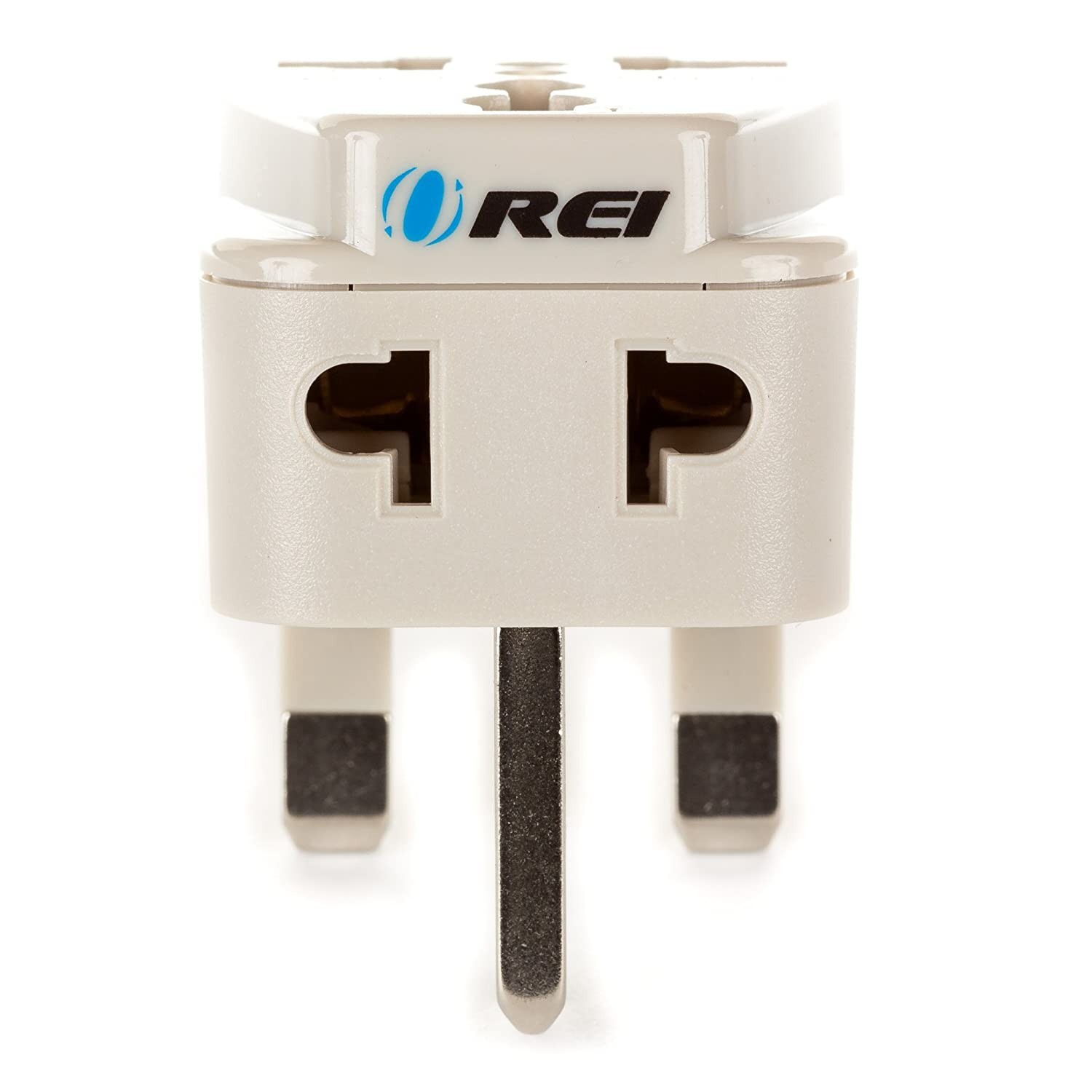 OREI USA to UK, UAE, Hong Kong, Type G Adapter Plug - 4 Pack Beige