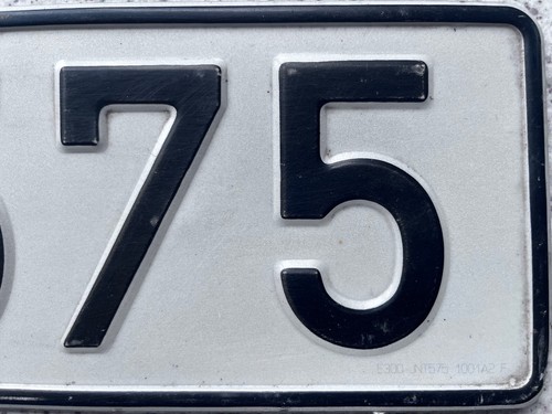 Hungary Euroband Graphic Number Licence License Number Plate JNT 575 - Picture 5 of 6