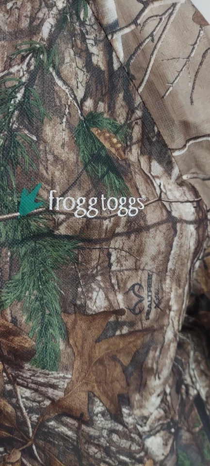 Frogg Toggs Realtree All Purpose Camo Jacket Model Large Hunting Fishing - Image 2 of 4