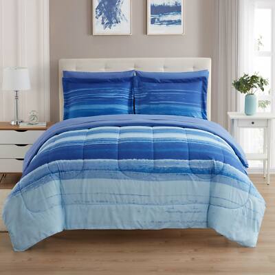 7 Piece Siena Bed in a Bag Comforter, Sham & Sheet Set