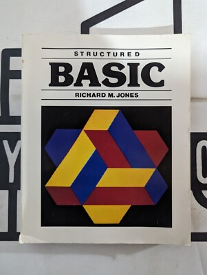 Structured Basics by Richard M. Jones 1984 Paperback vintage!