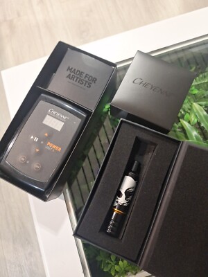 Cheyenne Tattoo Pen  Bob Tyrrell Edition Mit Pedal Und Netzteil