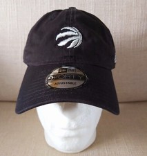 TORONTO RAPTORS CAP NBA Adult NEW ERA Washed Black HAT Basketball Canada nbabox