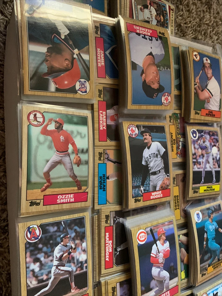 1987 Topps Baseball huge lot (325+) RCs HOF - Image 3 of 4