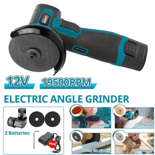 2 Batterien 12V Akku Winkelschleifer Trennschleifer Schleifmaschine Flex DE - Bild 16 von 16