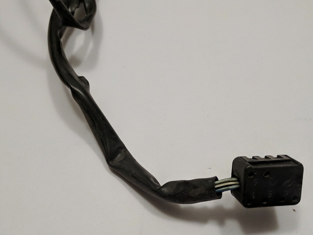 Genuine BMW E30 Door wiring harness. Driver. Front 61121385854 | eBay
