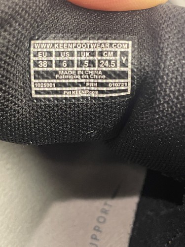 Keen Knotch Creek Casual Easy On Off Slip-on Boys Shoes Size 6 Washable black - Picture 7 of 9