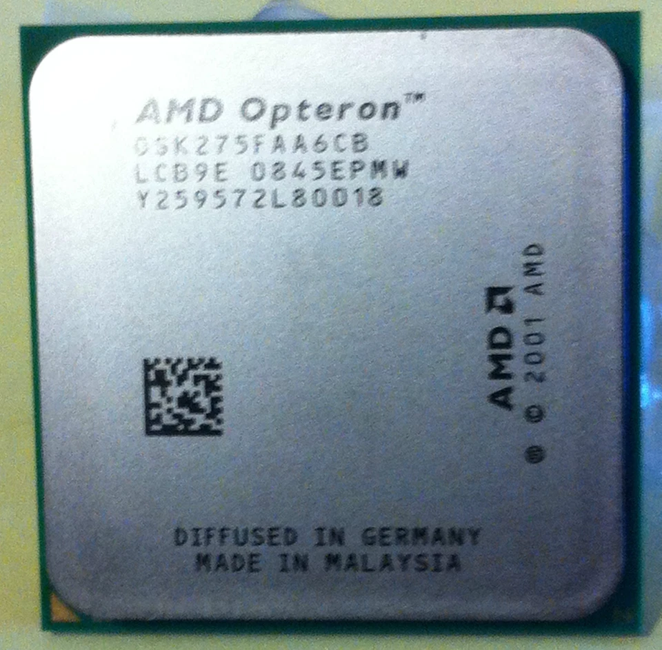 Brand New AMD Opteron 275 HE Italy Dual-Core 2.2GHz Socket 940 55W OSK275FAA6CB  - Image 2 of 4