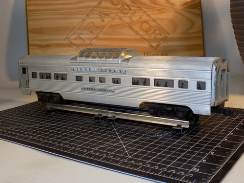 O-gauge Lionel Cupola Streamlineata Silver Range 2532 illuminato (S052208) - Foto 4 di 12