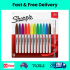 Sharpie Fine Point Permanent Markers 12-Pack