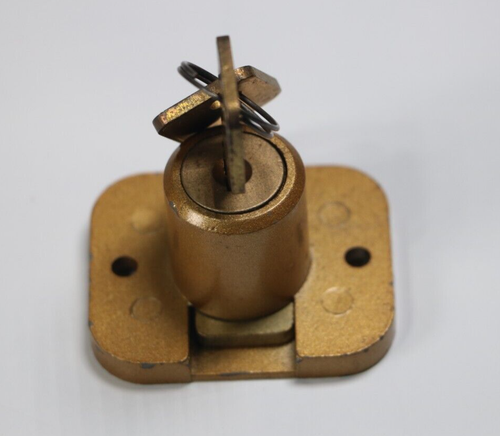 Vintage Yale Schrank, Kommode, Schreibtisch, Waffentresor Schloss mit 2 Schlüsseln USA NOS - Bild 5 von 11