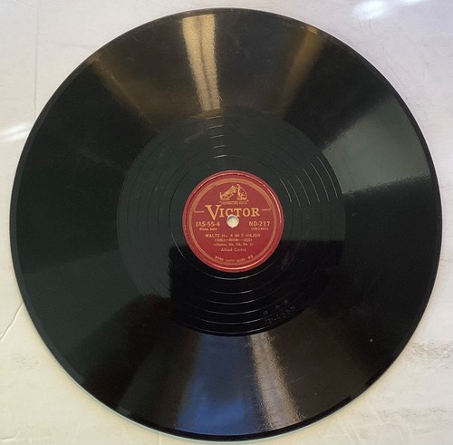 Alfred Cortot – 78 rpm Japanese Victor ND-217: CHOPIN Waltz No 3 in Am/No 4 - Picture 4 of 4