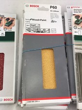 Bosch DIY Schleifblatt 93 X 230 Mm – Körnung G180, 8 Löcher, 10er Pack, Für Exzenterschleifer