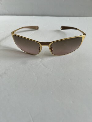 MARNI Sunglasses Gold Polished Metal, Leather Purp Marni® - Route of the Sun Sunglasses | Specs Collective main image 4