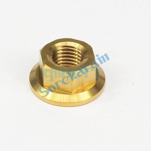 M5/M6/M8/M10/M16 GR5 Titanium Alloy Hex Screw Nuts With Flange Bicycle Motorbike - Picture 19 of 50