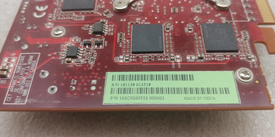 ATI FirePro V4800 1GB GDDR5 DP DVI 3D Full Height Video Graphics Card FREE SHIP! - Image 4 of 4